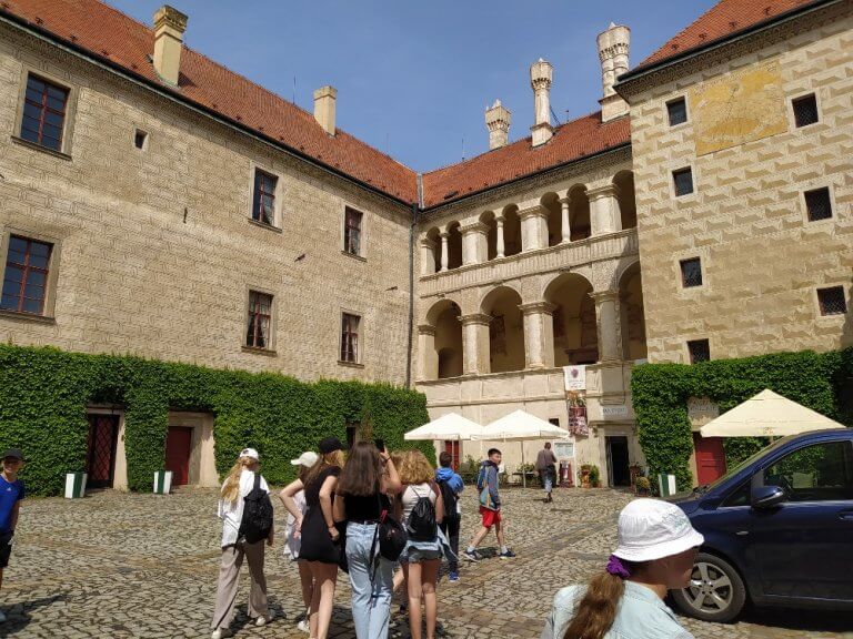 Sedmáci si udělali výlet do Mělníka