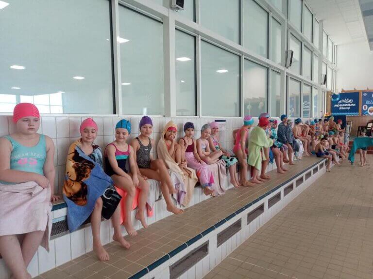 Sladké plavání ve Slaném