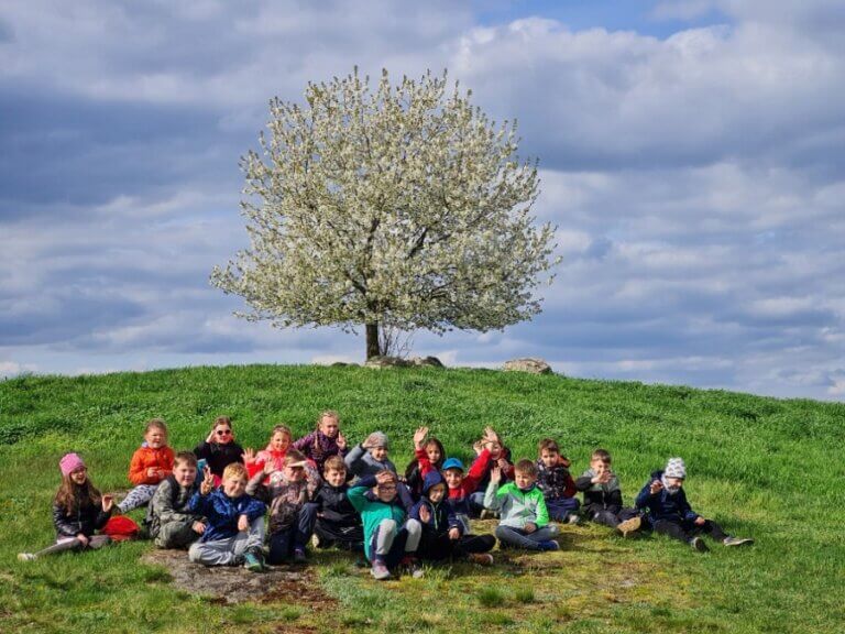 Pobytový kurz čtyř tříd prvního stupně v Hrachově