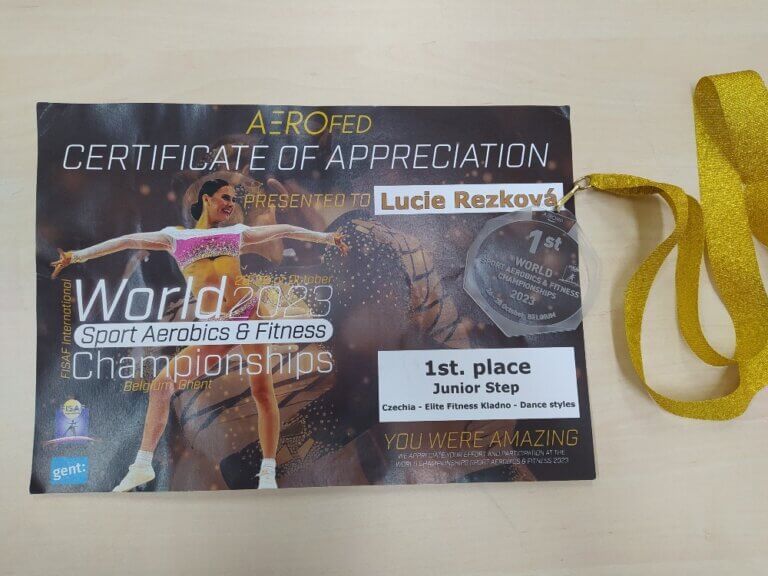 Úspěch naší žákyně