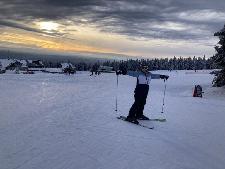 Lyžařský kurz no. 1 pohledem účastnice
