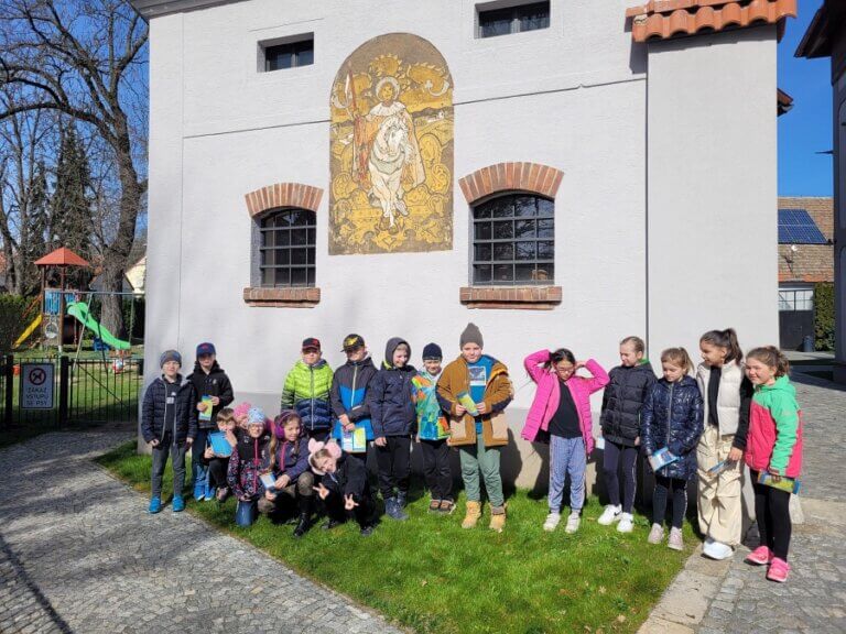 Návštěva knihovny v Kněževsi