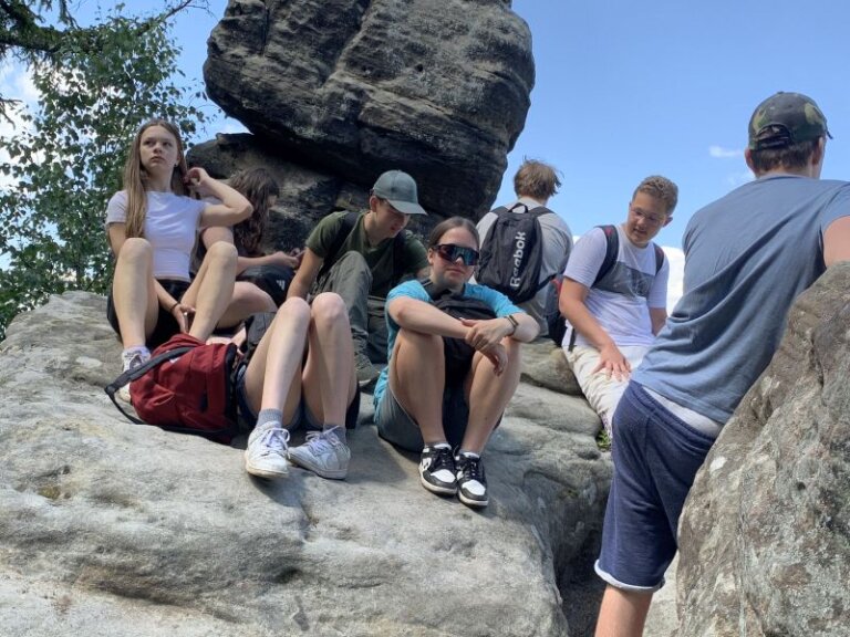 Výlet 8.A do Teplicko-adršpašských skal