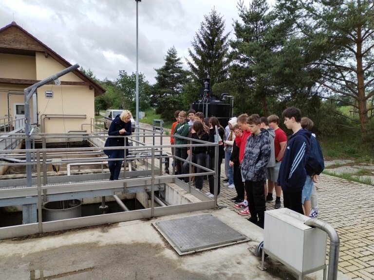 Prohlídka ČOV Středokluky