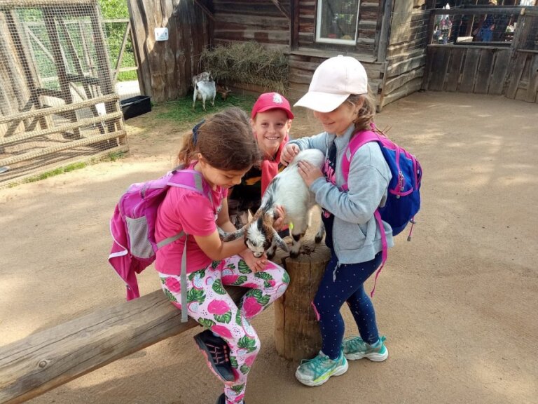 Výlet do Zooparku Zájezd tříd 2.A a 2.B