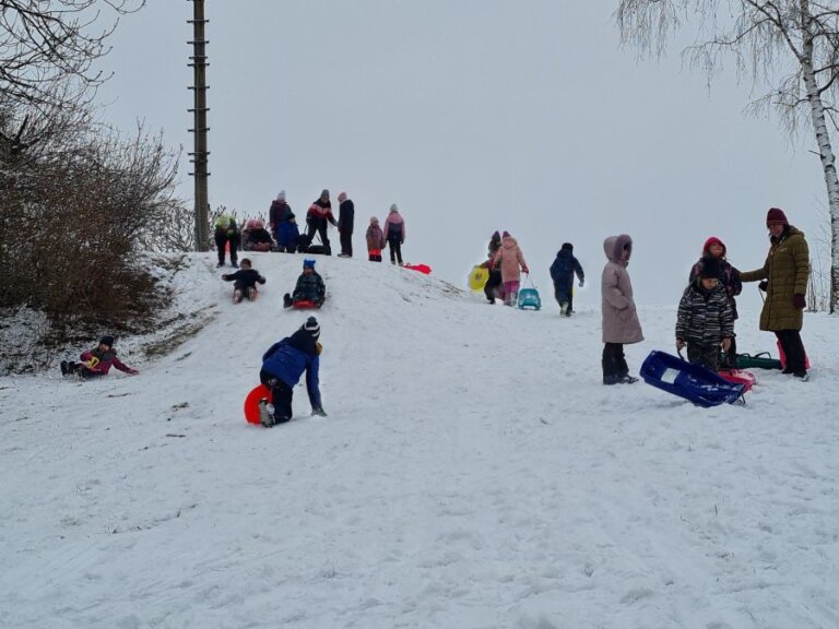 Zima ve školní družině