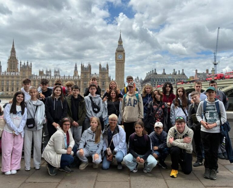 Výjezd žáků ZŠ Středokluky do Velké Británie