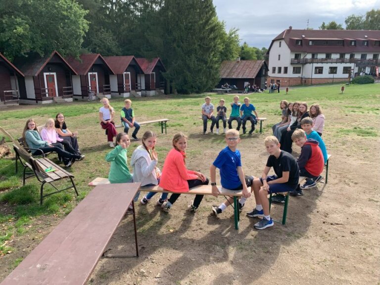 Adaptační kurz pro žáky 6.A a 6.B v Kácově