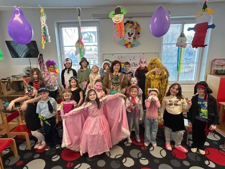 Masopustní karneval ve školní družině